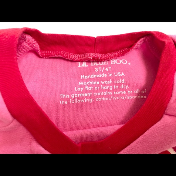 Lil Blue Boo Heart Dress 3/4 - Picture 4 of 4